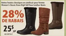Sushi Shop Women's Classic Knee High Tall Faux Leather Boots offer