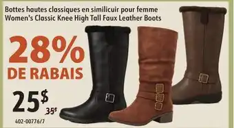 Sushi Shop Women's Classic Knee High Tall Faux Leather Boots offer