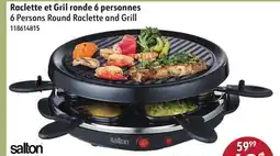 Sushi Shop salton 6 Persons Round Raclette and Grill offer