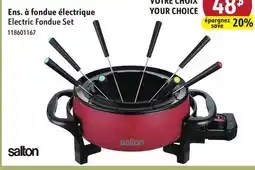 Sushi Shop Salton Electric Fondue Set offer
