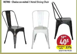 Sushi Shop RETRO Metal Dining Chair offer