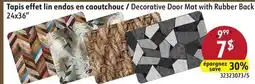 Sushi Shop Decorative Door Mat with Rubber Back offer