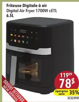Sushi Shop MASSIMO 6.5L Friteuse Digitale à air offer