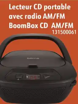 Sushi Shop Lecteur CD portable avec radio AM/FM BoomBox CD AM/FM offer
