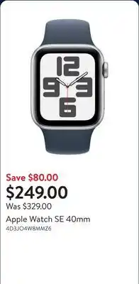 Walmart Apple Watch SE 40mm offer