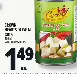 Metro CROWN HEARTS OF PALM CUTS offer