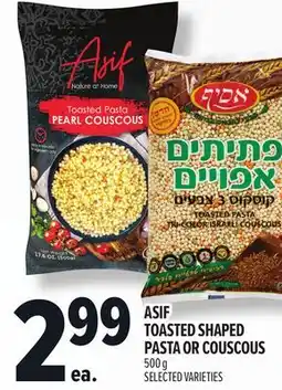 Metro ASIF TOASTED SHAPED PASTA OR COUSCOUS offer