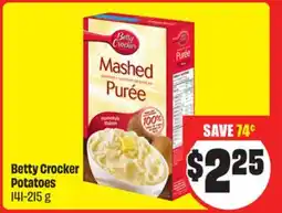 Chalo FreshCo Betty Crocker Potatoes 141-215 g offer