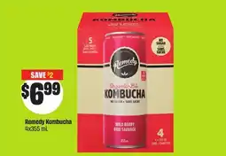 FreshCo Remedy Kombucha 4x355 mL offer