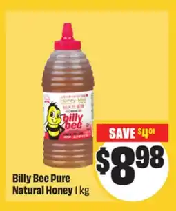 FreshCo Billy Bee Pure Natural Honey 1 kg Mid-Autumn offer