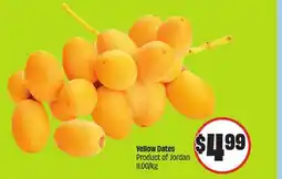 FreshCo Yellow Dated Product of Jordan 11.00/kg offer