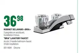 BMR ROBINET DE LAVABO  BRIA  offer