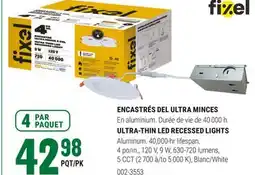 BMR ENCASTRÉS DEL ULTRA MINCES offer