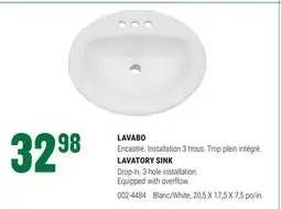 BMR LAVABO offer