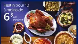 Walmart Festin pour 10 a moins offer