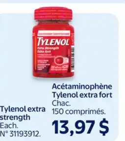 Walmart Tylenol extra strength offer