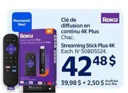 Walmart Roku Streaming Stick Plus 4K offer