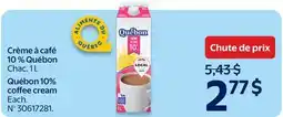 Walmart Québon 10% Coffee Cream offer