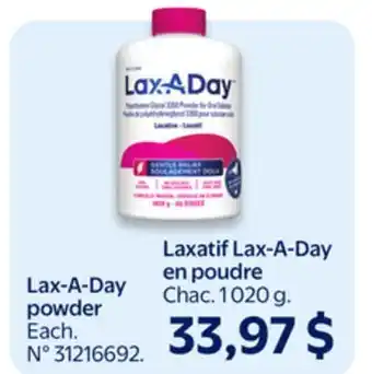 Walmart Lax-A-Day powder offer