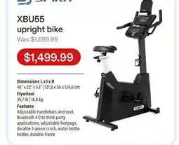 Club Piscine XBU55 upright bike7 offer