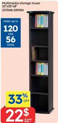 Rossy Multimedia storage tower offer