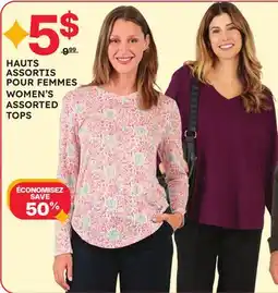 Rossy WOMEN'S ASSORTED TOPS offer