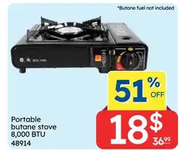Rossy Portable butane stove offer