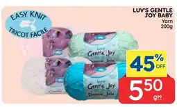 Rossy LUV'S GENTLE JOY BABY Yarn offer