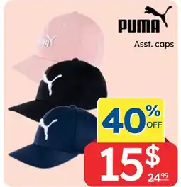 Rossy PUMA Asst. caps offer