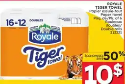 Rossy ROYALE TIGER TOWEL Paper towel offer
