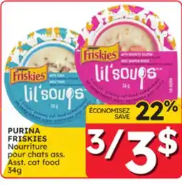 Rossy PURINA FRISKIES Asst. cat food offer