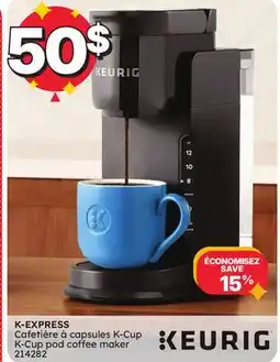 Rossy K-EXPRESS K-Cup pod coffee maker offer