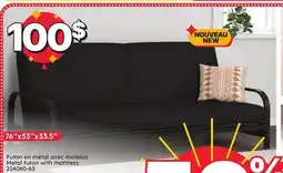 Rossy Metal futon with mattress offer