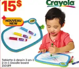 Rossy 2-in-1 Doodle board offer