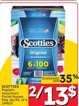 Rossy SCOTTIES Facial tissues offer