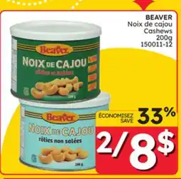 Rossy BEAVER Cashews offer