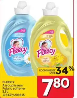 Rossy FLEECY Fabric softener offer