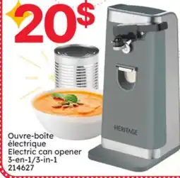 Rossy Electric can opener offer
