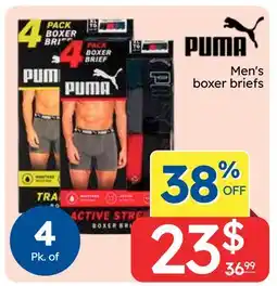 Rossy PUMA Men's boxer briefs offer