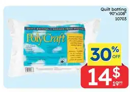 Rossy Quilt batting offer