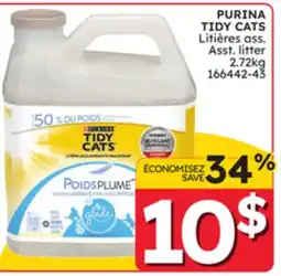 Rossy PURINA TIDY CATS Asst. litter offer