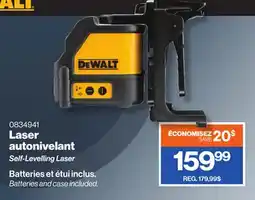 Patrick Morin DEWALT Self-Levelling Laser offer