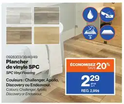 Patrick Morin SPC Vinyl Flooring offer
