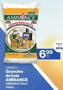 Patrick Morin AMBIANCE Wood Pellets offer