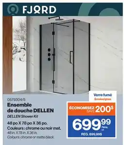 Patrick Morin DELLEN Shower Kit offer