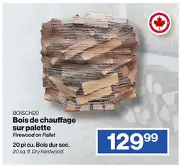 Patrick Morin Firewood on Pallet offer