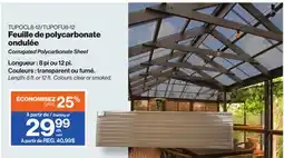 Patrick Morin Corrugated Polycarbonate Sheet offer