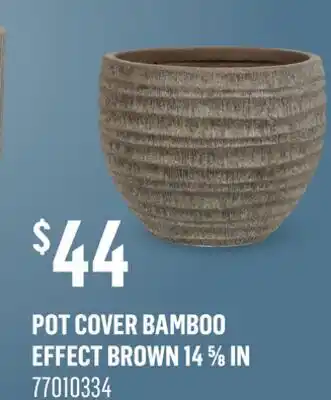 Canac Pot Cover offer