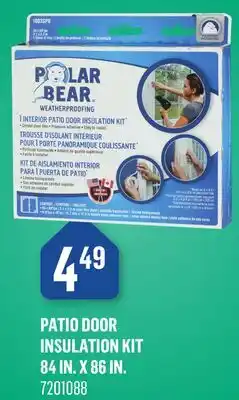 Canac Patio Door Insulation Kit offer