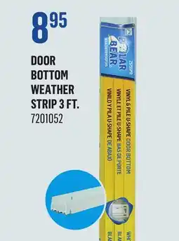 Canac Door Bottom Weather Strip 3 ft offer